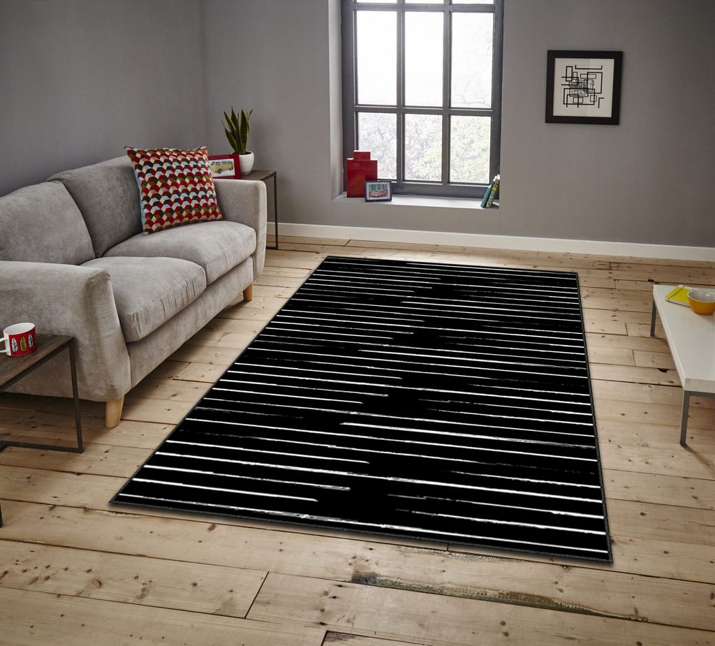 Conceptum Hypnose, Garry- ASR CRPTNGR, Bunt, Kurzflorteppiche, 100 x 140 cm, 100% POLYESTER