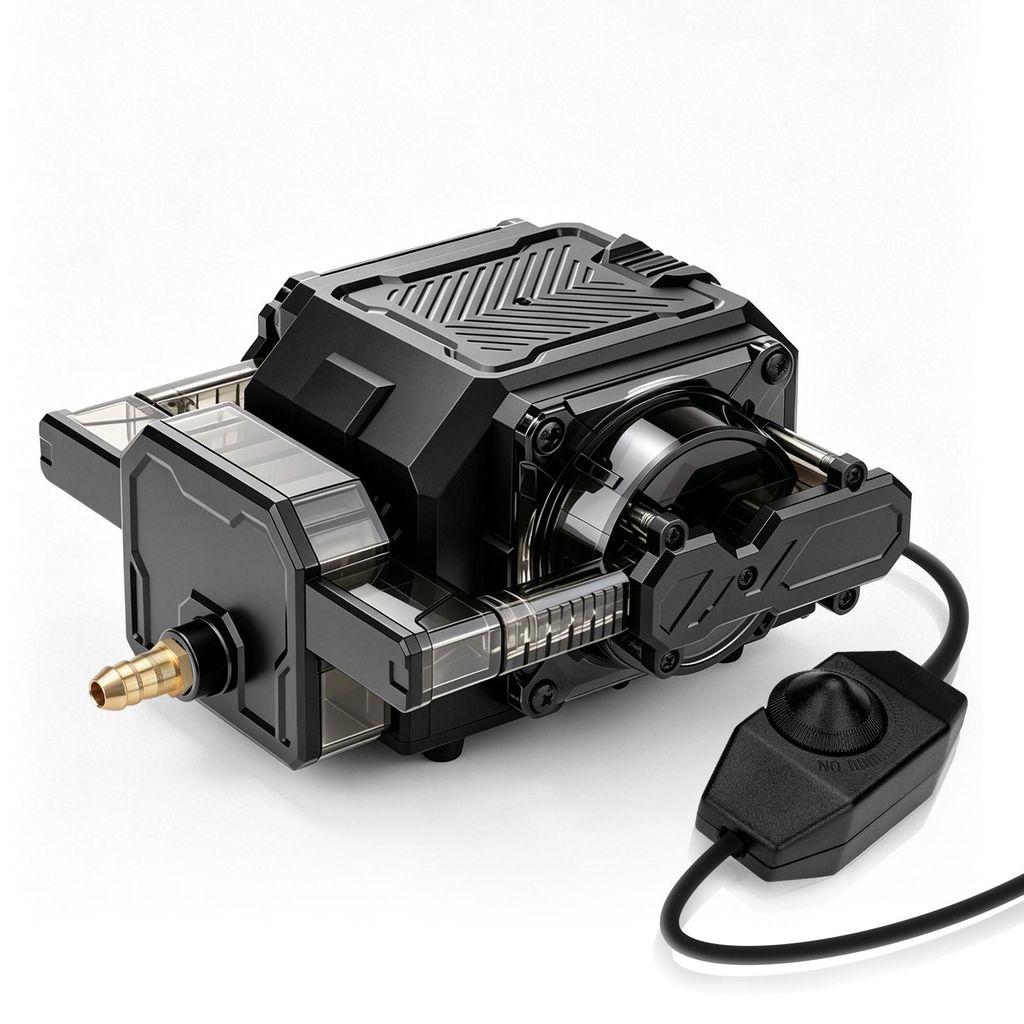 42W | 45 kPa | 80 L/min | Pompe à air pour aquarium | Image du produit 