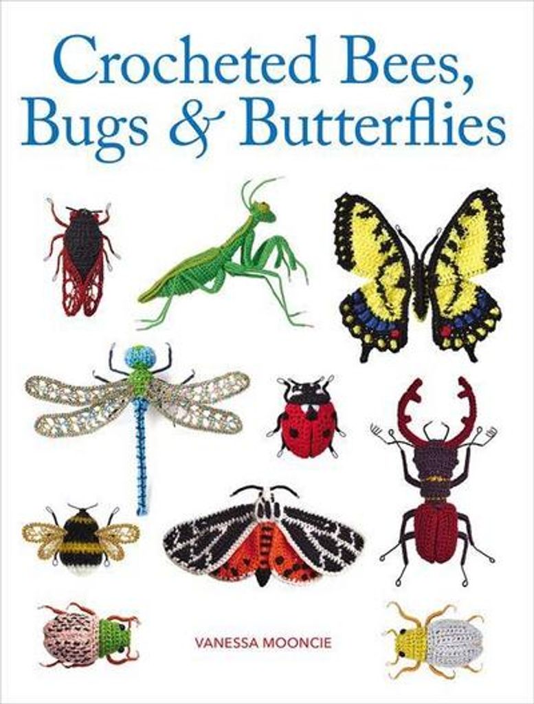 Crocheted Bees, Bugs & Butterflies Obrázek produktu 