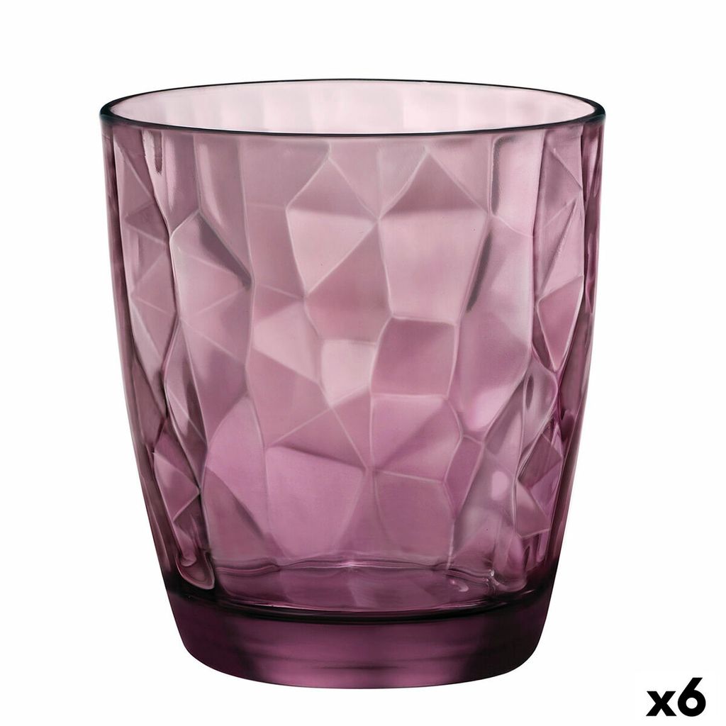 rocco bormioli vetro diamante viola (390 ml) (6 pezzi) Immagine del prodotto 