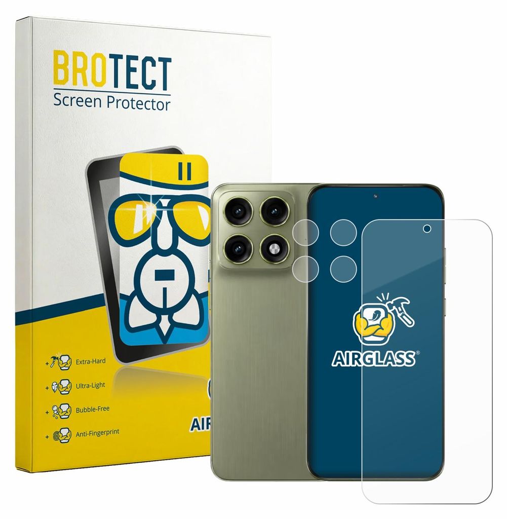 BROTECT Schutzglas für Motorola Edge 70 Pro (Display+Kamera) Schutzfolie Panzer Folie Glas Display Schutz klar