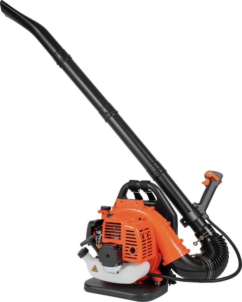 Laubbläser - Rucksack, benzinbetrieben - 2‐Takt 42,7 cm³ - 1250 W - Luftgeschwindigkeit 70 m/s - Luftstrom 0,2 m³/s - Tank 1,2 l - Laufzeit 1,...