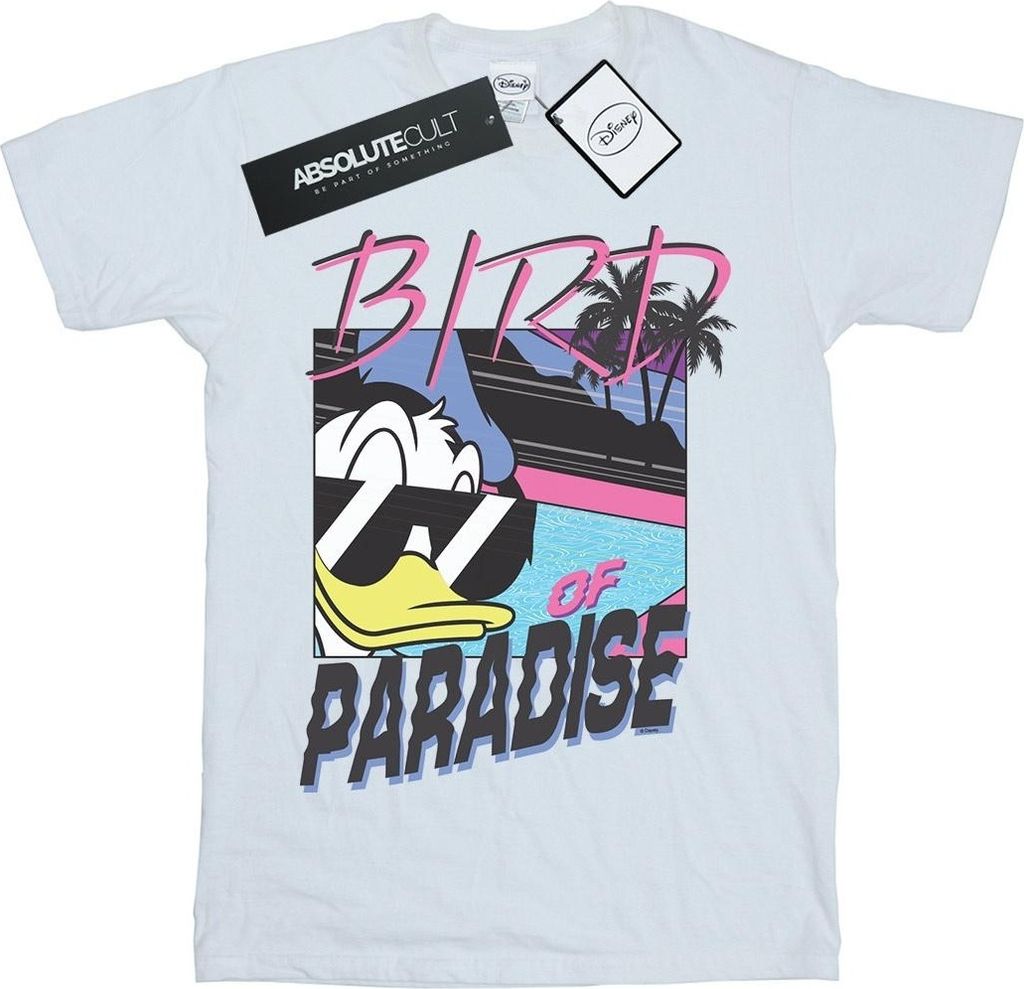 Disney - "Bird Of Paradise" T-Shirt für Damen BI36622 (XXL) (Weiß)