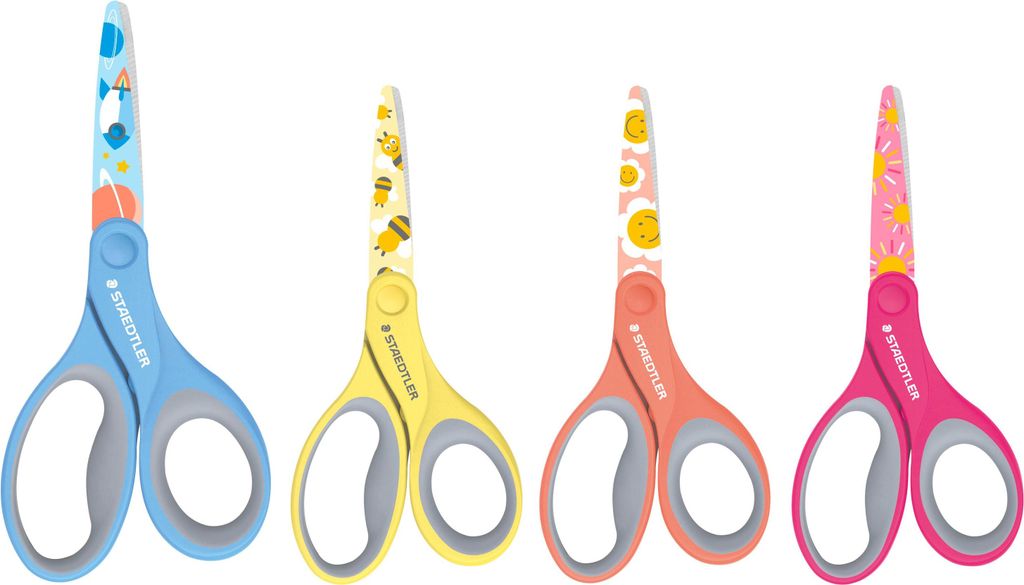 STAEDTLER Schere Noris 14cm farblich sort. Kartonkarte Produktbild 