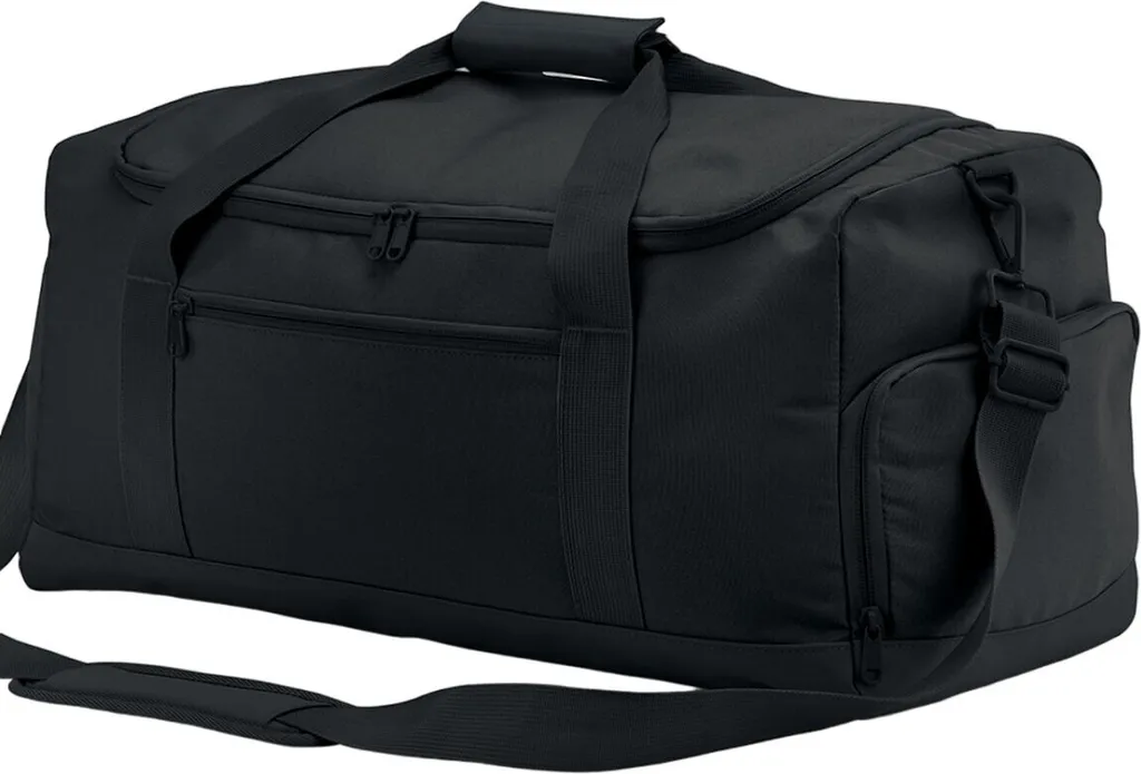 Bagbase RW9817 Borsa da Viaggio 32L - Borsone Sportivo Nero Training