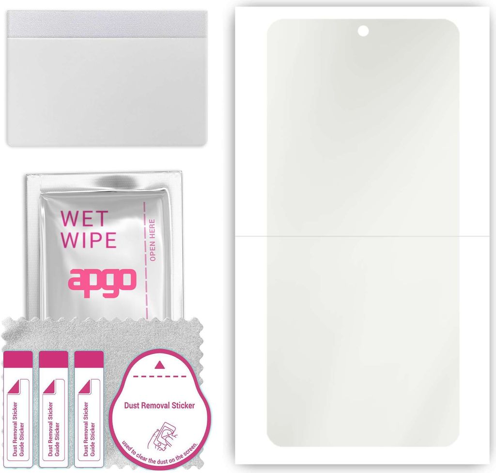 apgo Hydrogel Schutzfolie, Matt, kompatibel mit Redmi Note 11 Pro Plus 5G, flexibele Displayschutzfolie, Folie mit Positionierhilfe, Anti-Fingerpri...
