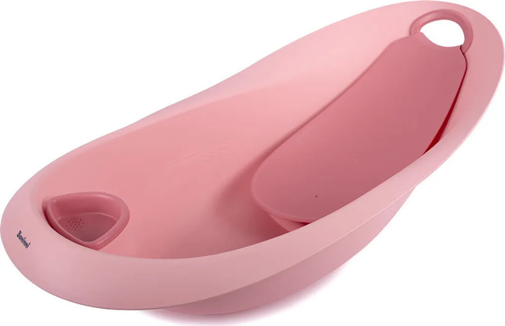 Baninni Baignoire Bébé avec Siège de Bain Cesar Rosa Rose Confortable