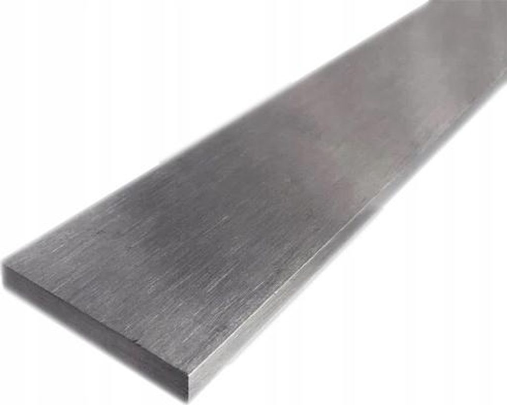 Edelstahl Flacheisen geschliffen 40x5 1MB 100 cm INOX