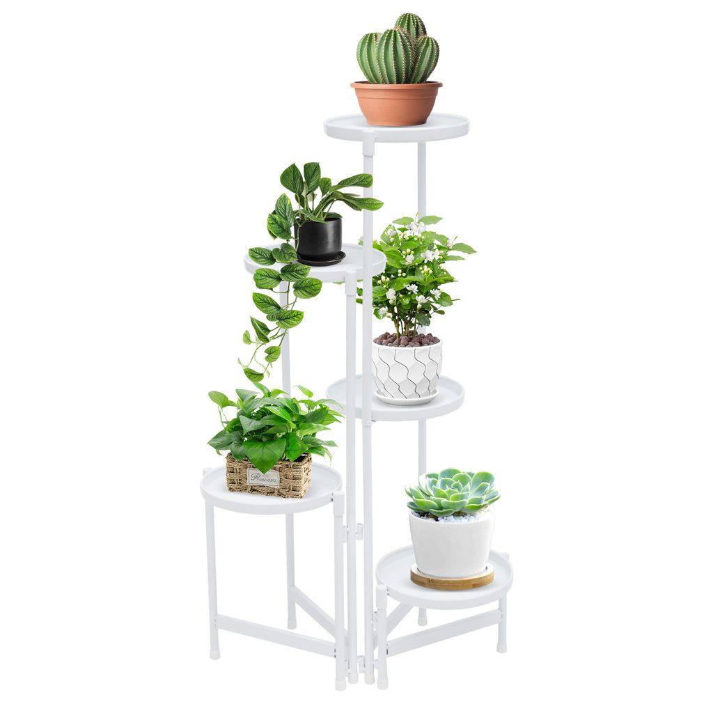 Eckpflanzenstand Indoor, 5-Tier hoher Produktbild 