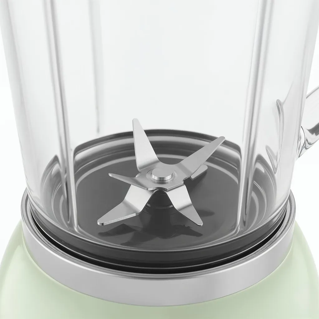 Blender Smoothie Vintage SWEISS MXV7 Vert - Mixeur Rétro Puissant 1,5L