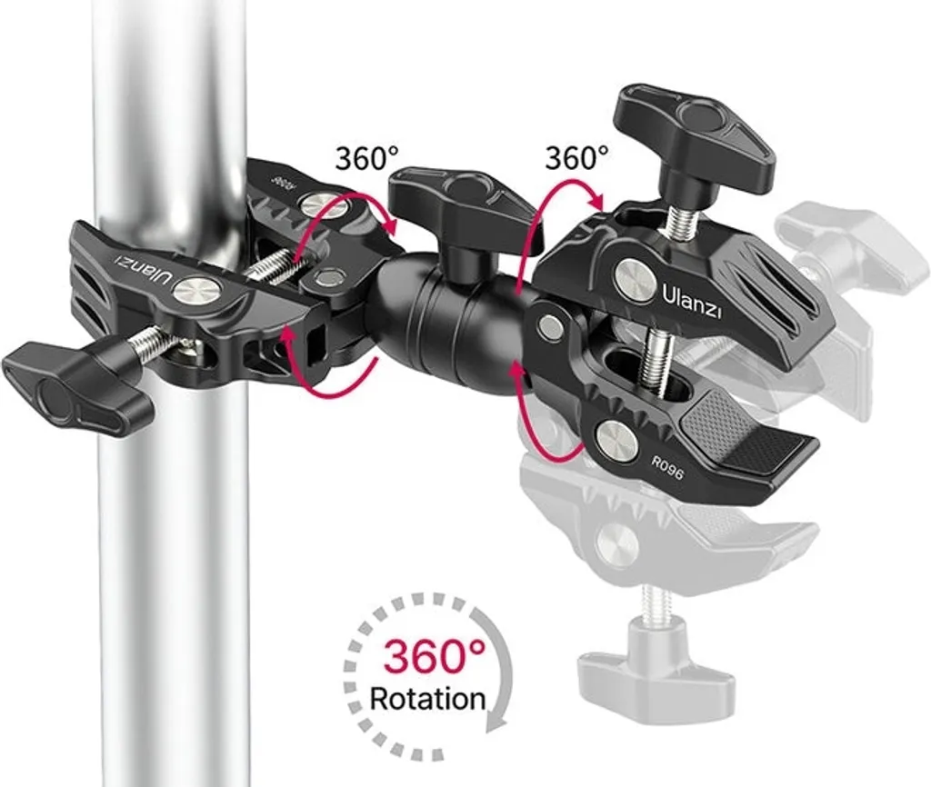 Support de Fixation pour Moniteur et LED - Magic Arm Ulanzi R096 Pro