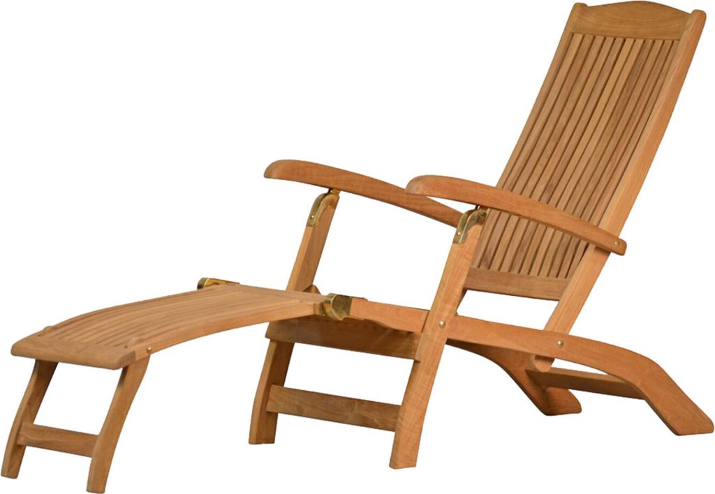 Teakholz Deckchair Brighton premium als exklusiver Produktbild 