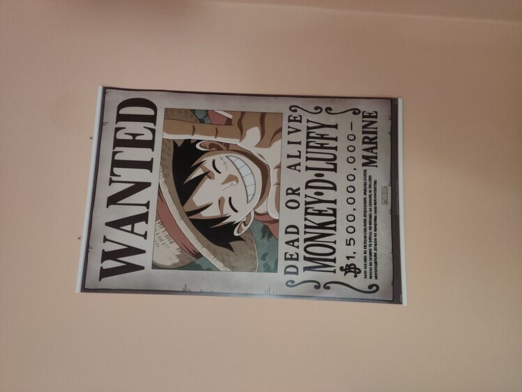 Poster One Piece Wanted Zoro - 91.5x61cm Officiel ABYstyle | Prime 320.000.000 Berries | Décoration Salon