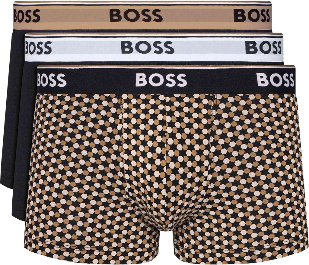 Boss Boxer briefs 234903100002 in BLACK color size x-large Immagine del prodotto 