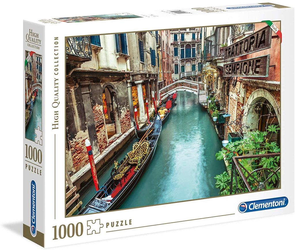 Clementoni 39458, 1000 szt., Budynki, 14 lat(a) Zdjęcie produktu 