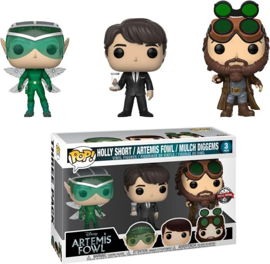 Décoration geek Funko POP Artemis Fowl Holly Mulch cadeau fans Disney