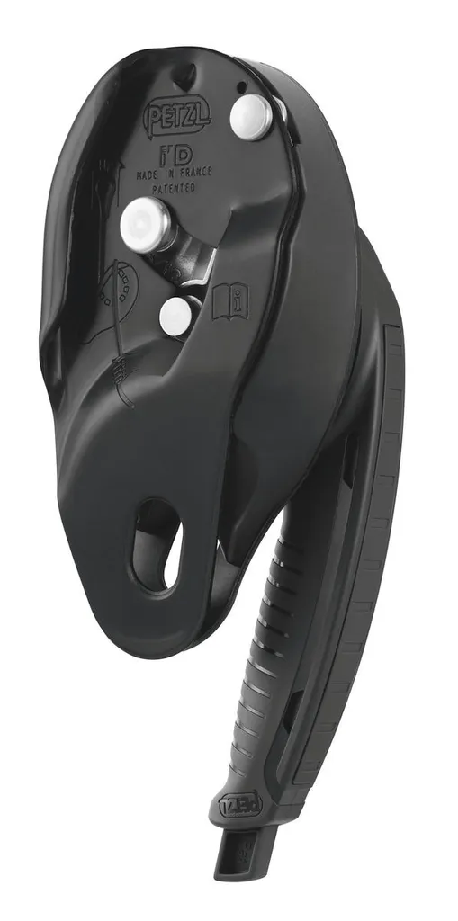 Sécurisez vos Travaux en Hauteur avec le Descendeur Petzl I'D L Noir Pro