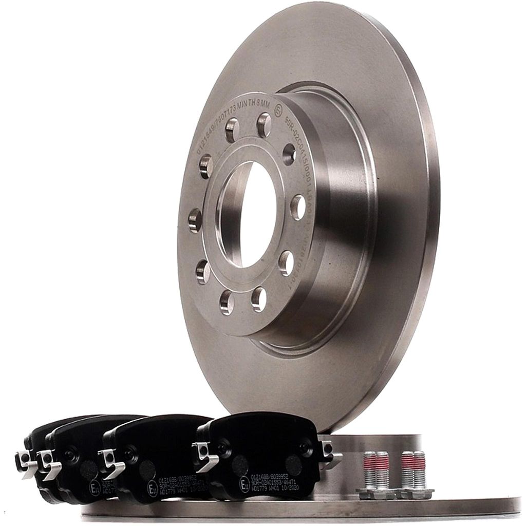 STARK Bremsen Set Hinten Bremsscheiben und Beläge für VW Golf VII Schrägheck (5G1, BQ1, BE1, BE2) 272,0mm