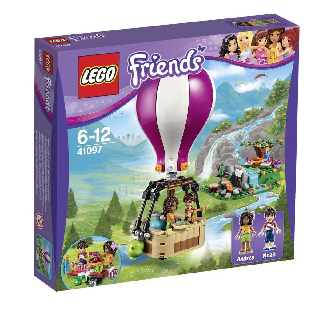 Occupez vos Enfants avec le Set LEGO 41097 Montgolfière d'Heartlake City