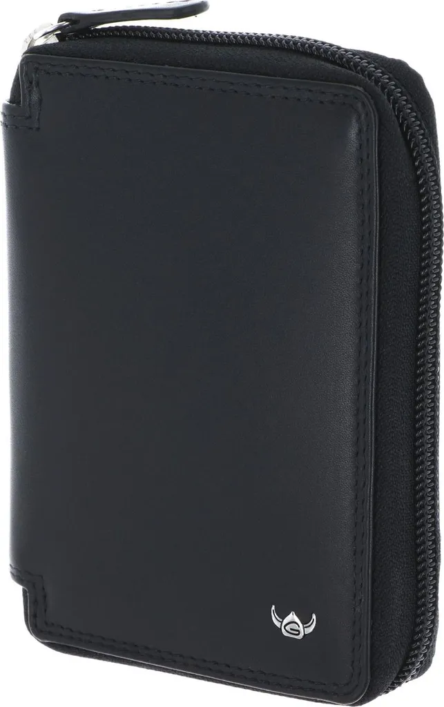 Esclusivo Golden Head Polo 3315: Portafoglio in Pelle Pieno Fiore