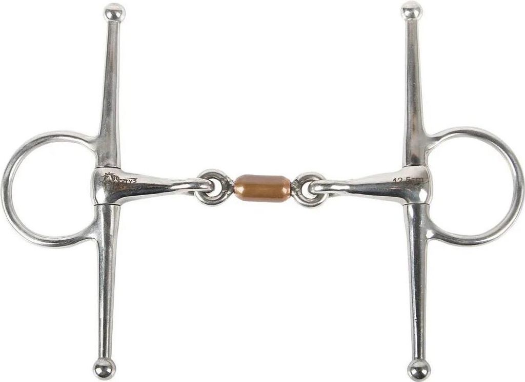 Harry ́s Horse Vollknebeltrens Mit Kupferrollen Silber 13.5 cm Silber 13.5 cm