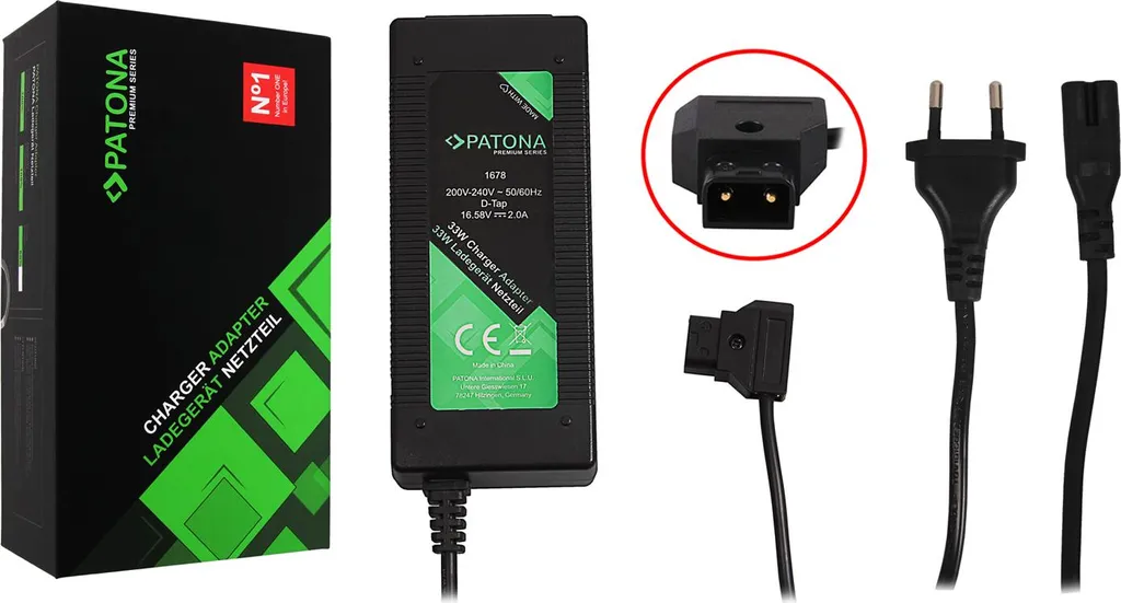 Chargeur de batterie V-Mount pour éviter les coupures d'alimentation