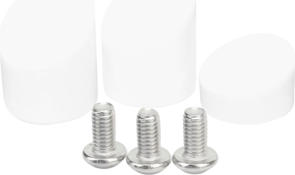 Avizar, Schutzblech-Befestigungsset mit Edelstahl-Schrauben für Xiaomi M365, Weiß