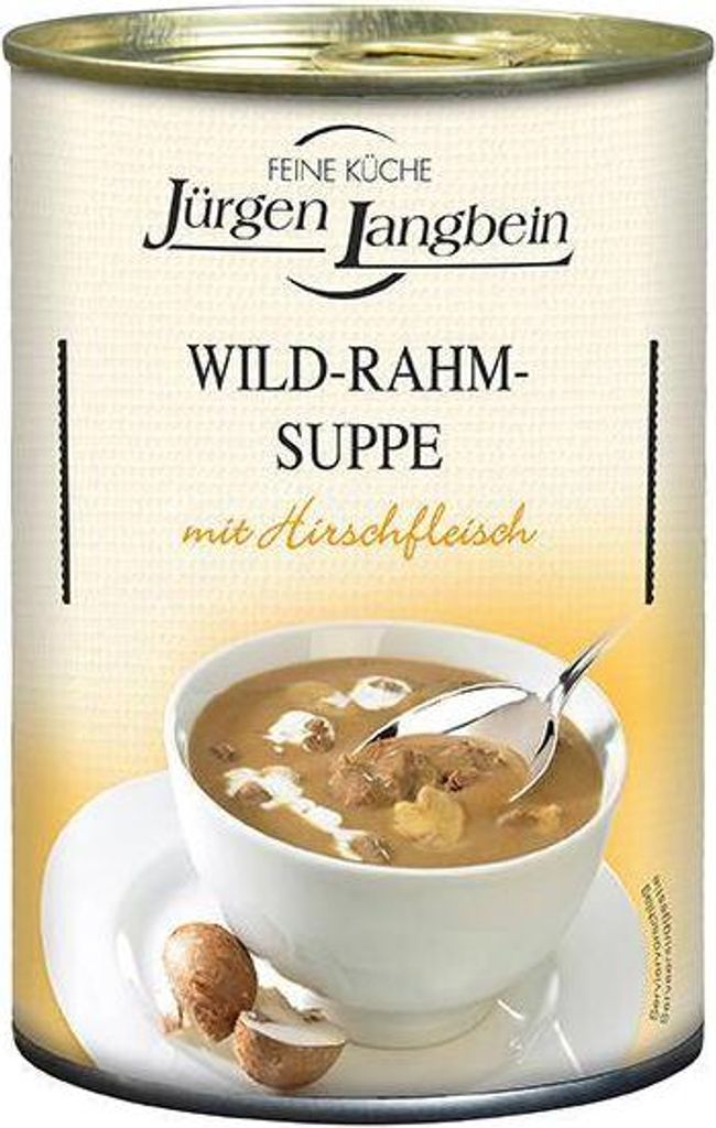 Jürgen Langbein Wild-Rahm-Suppe 400 Ml  Tafelfertig Produktbild 