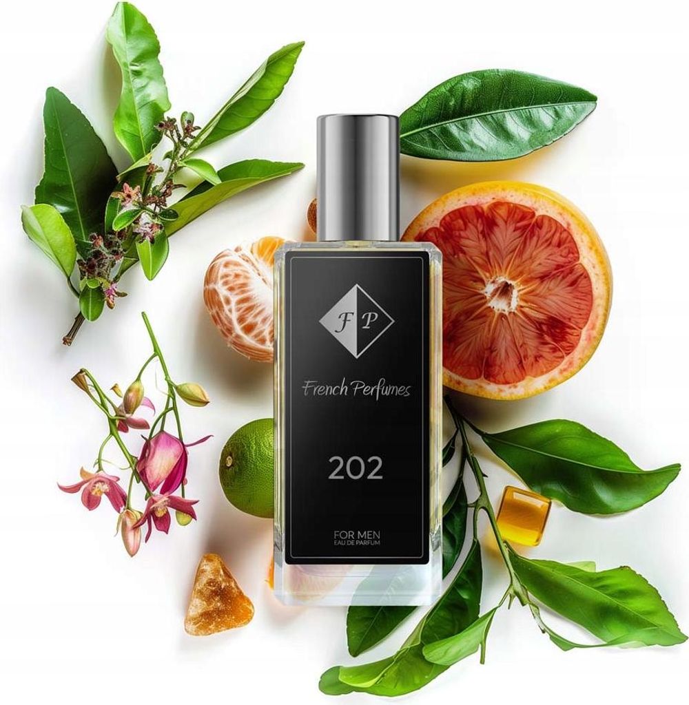 FP French Perfumes | Herrenparfüm Nr. 202 – Bleuu Chaneel – 60 ml – 20 % Parfümöl | Holzig-Aromatisch Herrenduft – Elegant, Stilvoll & L...