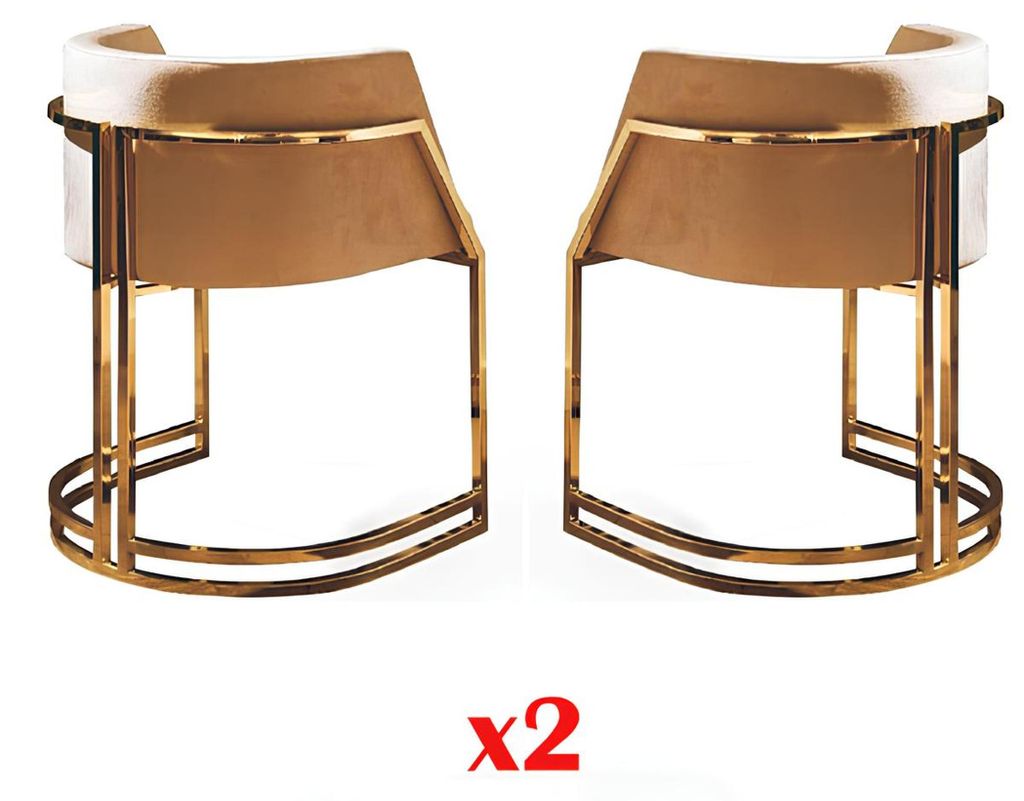 Luxus 2x Stuhl Esszimmerstuhl Küchenstühle Wohnzimmerstuhl Polsterstuhl Lehn Neu