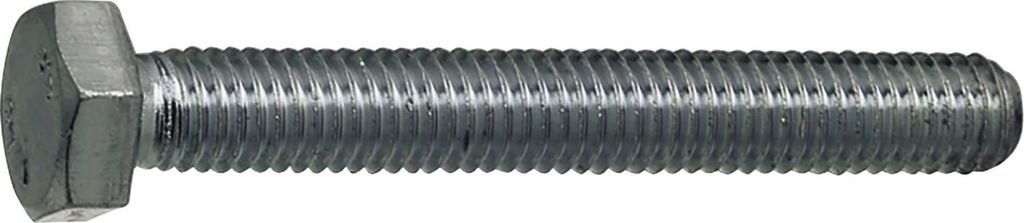 Sechskantschrauben M24x80 ISO4017 10.9 ohne Schaft, Stahl verzinkt - 25 Stück