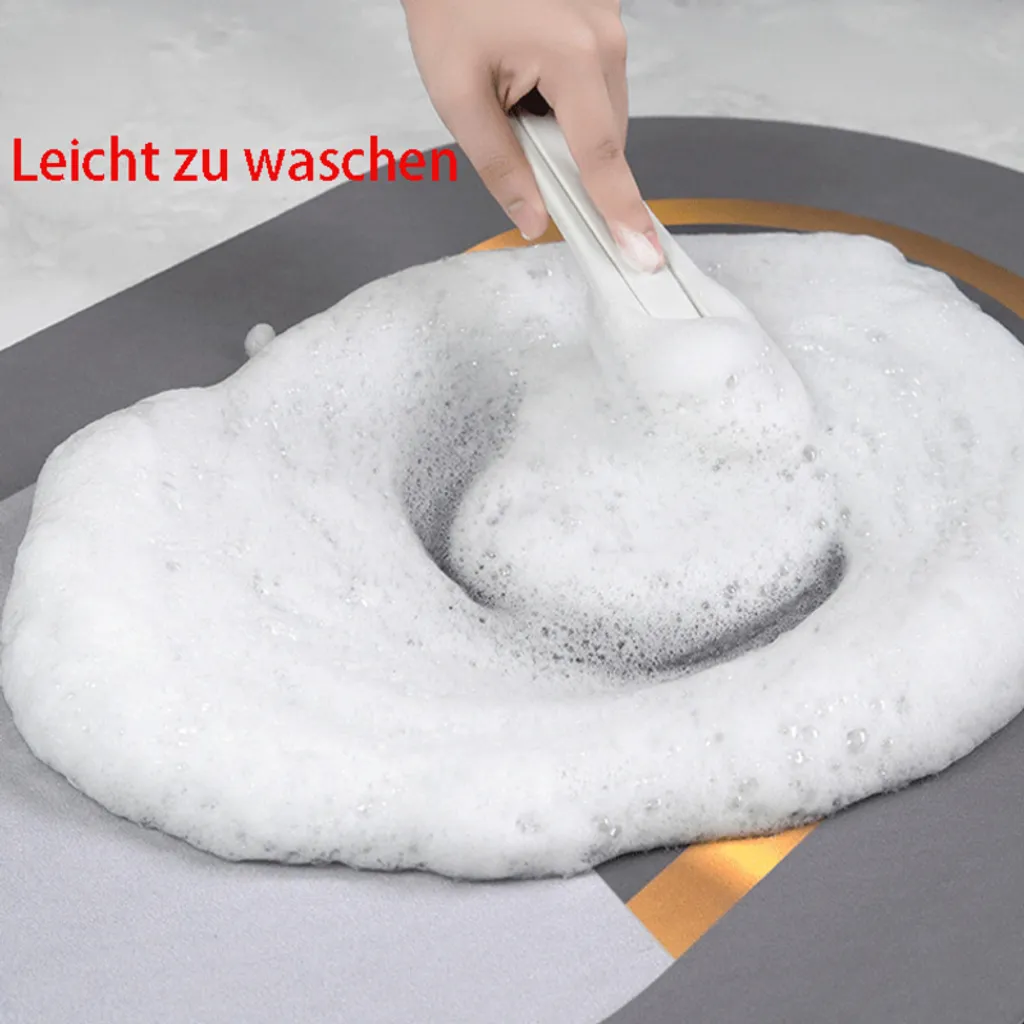 Tappeto Bagno Boho Chic 40x60 cm Etnico Rettangolare Antiscivolo - 4