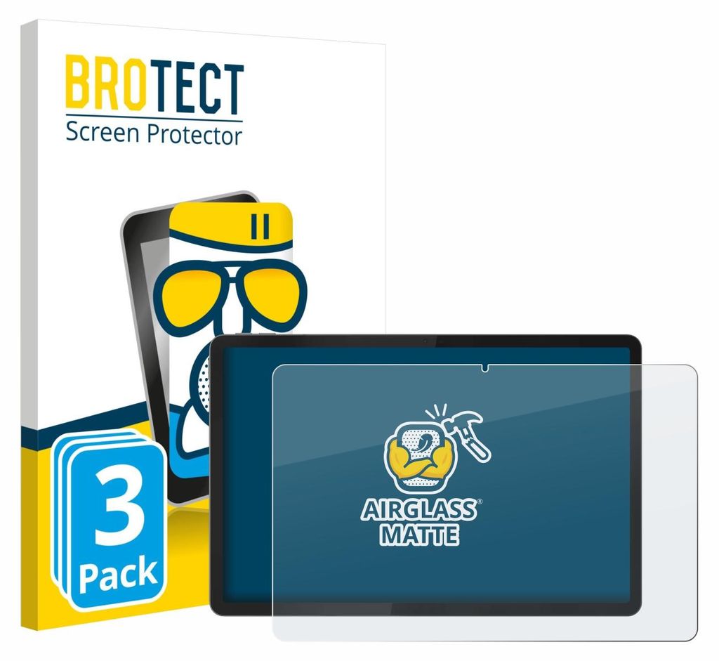 3x BROTECT Entspiegelungs Schutzglas für Lenovo Tab K12 Produktbild 