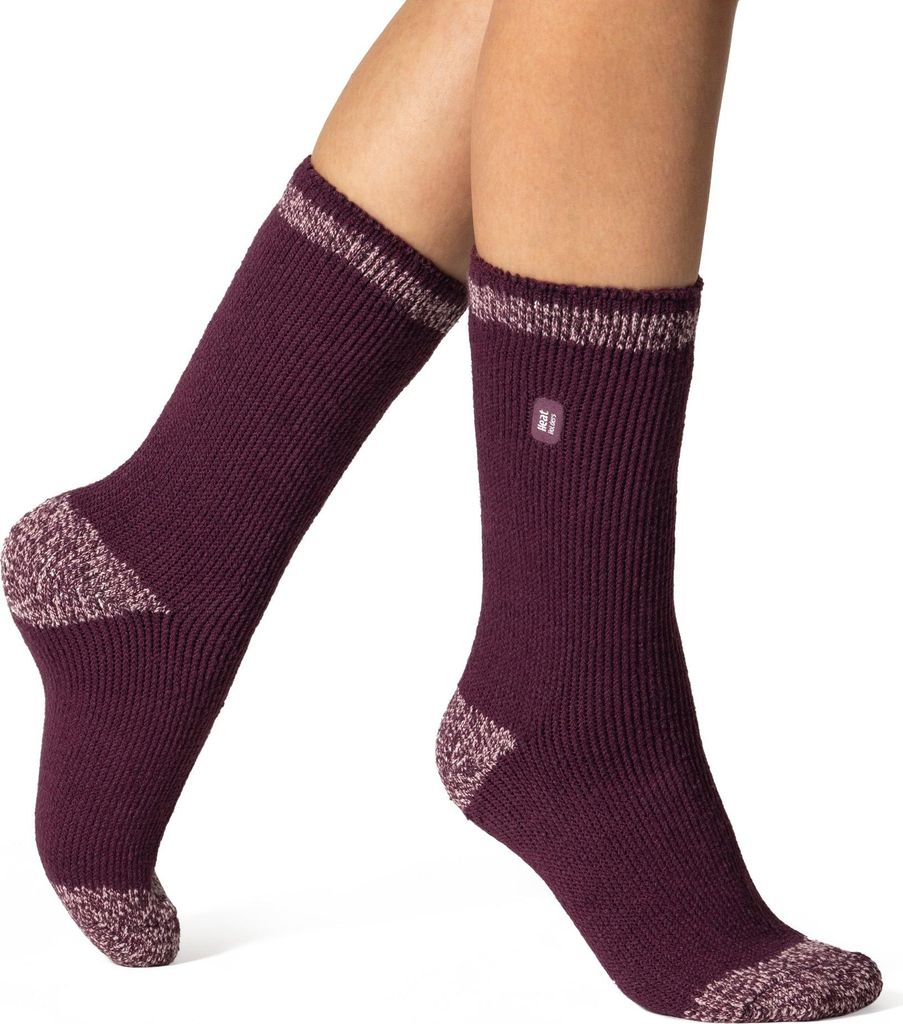 Damen Original Gilmorton Twist Socken - Weinrot