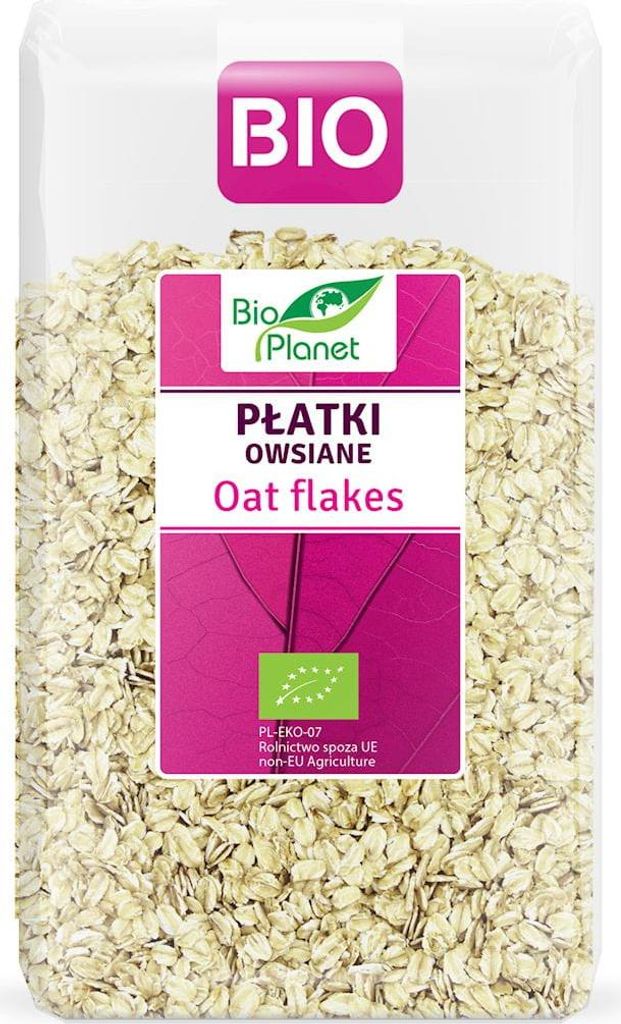 PŁATKI OWSIANE BIO 600 g - BIO PLANET