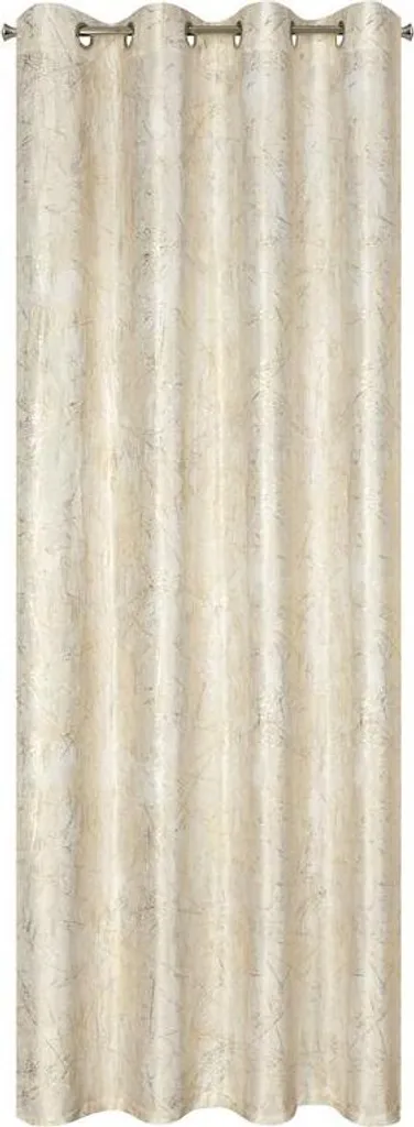 Rideau de Chambre Velours 140x250 Crème pour Isoler et Décorer avec Style