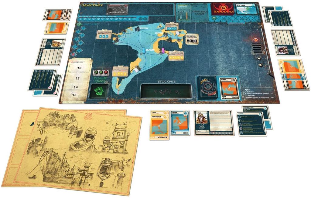 Asmodee Pandemic Legacy: Season 2 - Black, Gra planszowa, Zdjęcie produktu 