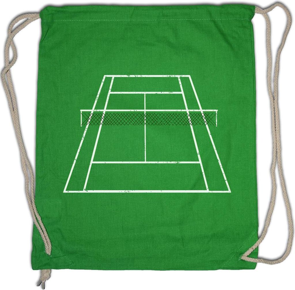 Urban Backwoods Tennis Court II, Turnbeutel, Farbe: Hellgrün