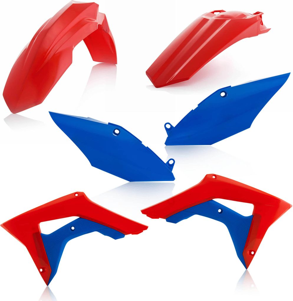ACERBIS Verkleidungskit 6 Teile Rot/Blau