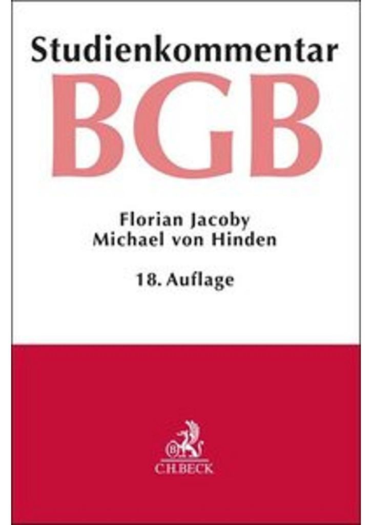 Bürgerliches Gesetzbuch
