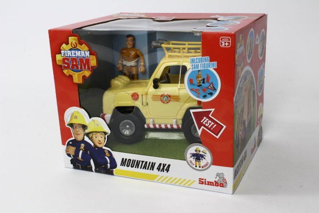 Jouet Simba Sam Le Pompier 4x4 Avec Figurine - Véhicule Tout-terrain - Neuf