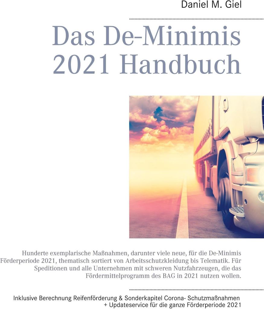 Das De-Minimis 2021 Handbuch