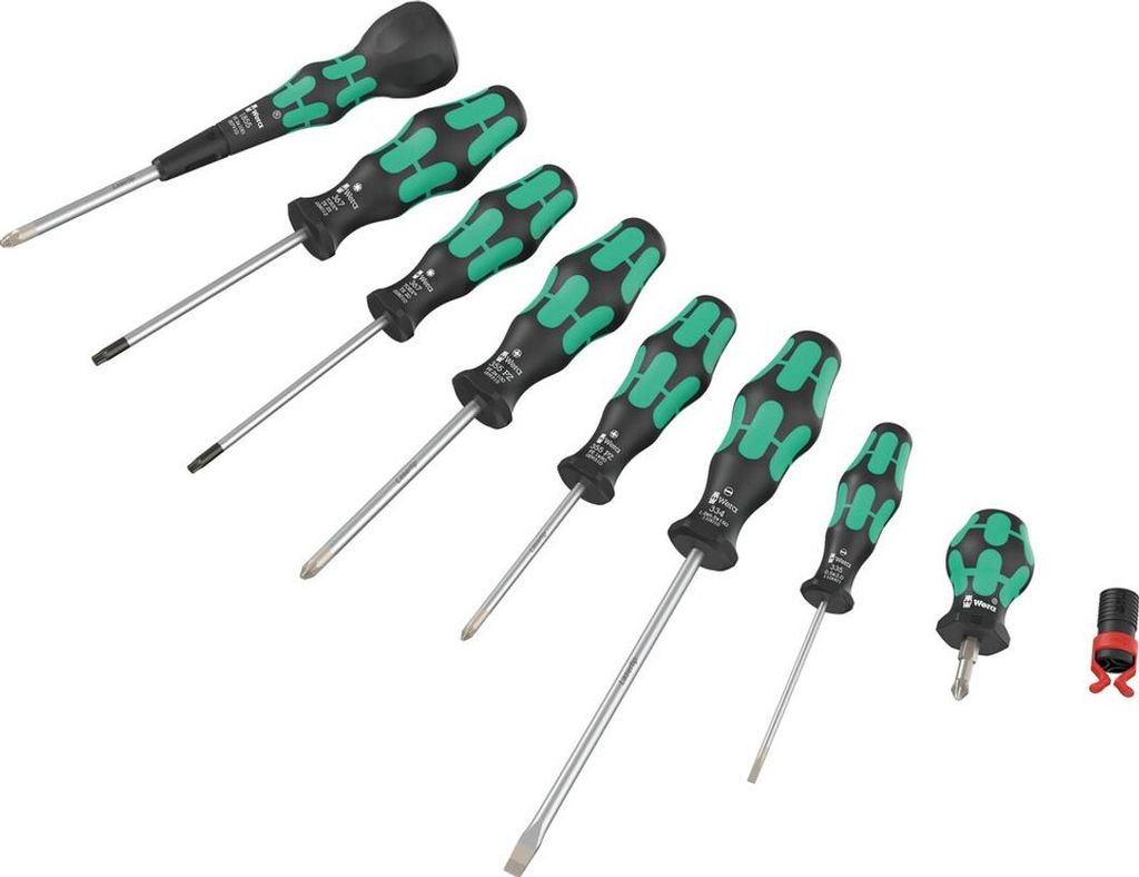 WERA Jeu de tournevis Kraftform Ball-Grip Set 2, Image du produit 