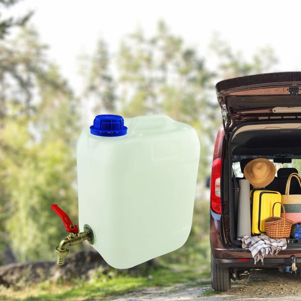 Kaxenig Wasserkanister 5L Oder 8L Mit Hahn – Tragbarer Wassertank Für Camping, Picknick & Outdoor