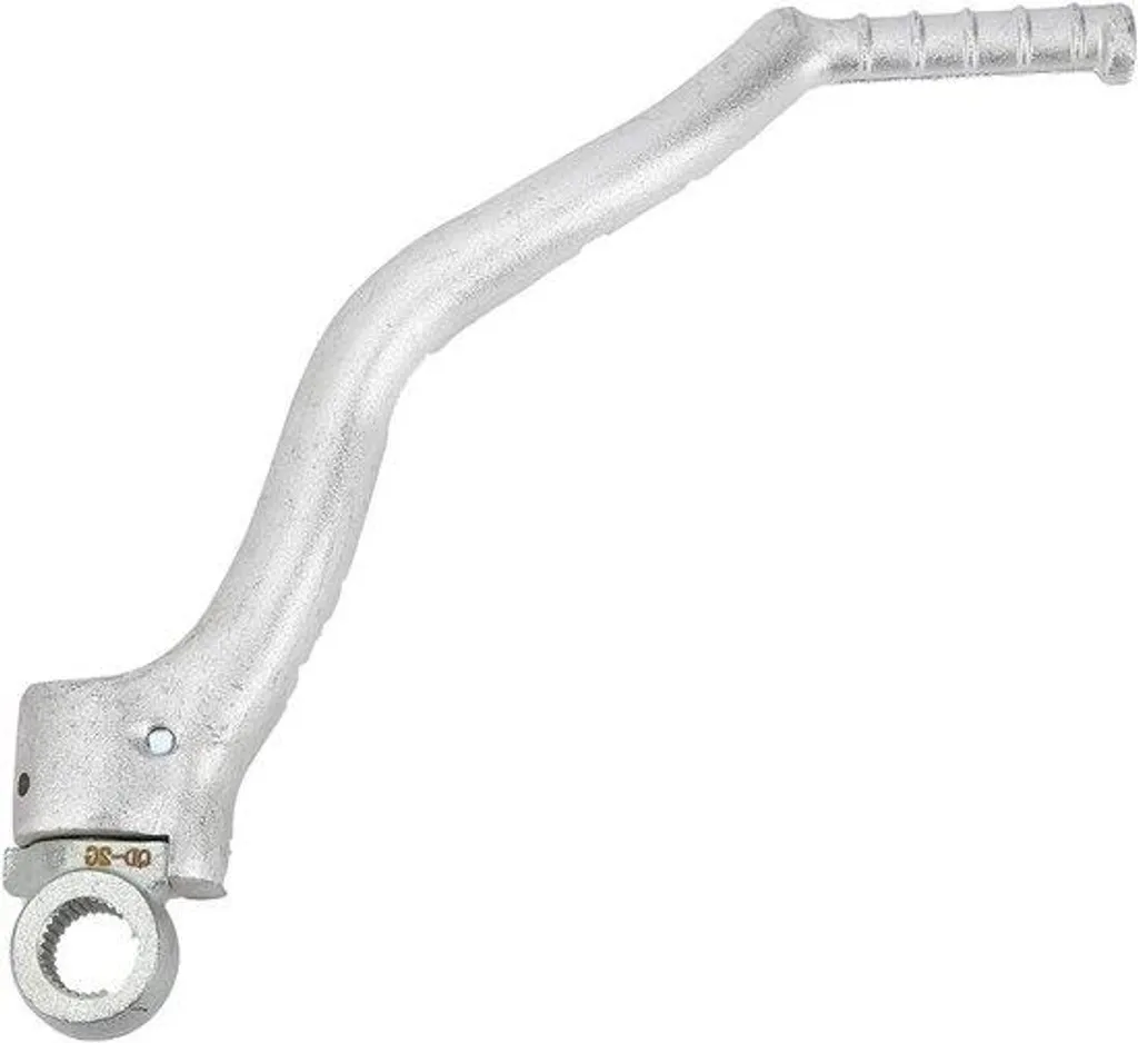 Démarreur Moto Cross CNC Argent - Finition Aluminium Renforcé Premium