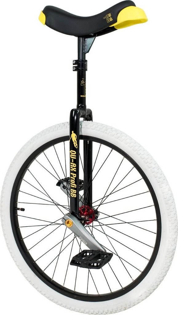 Qu-Ax 24" Einrad "Profi", schwarz, BB Q-Axle (1212) Produktbild 
