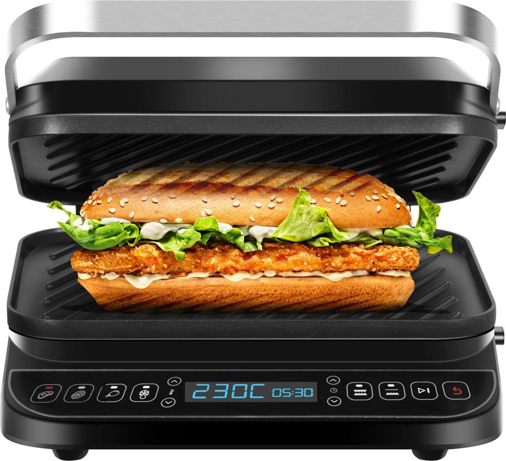TurboTronic Kontaktgrill - CG900 - abnehmbare Grillplatten, Produktbild 