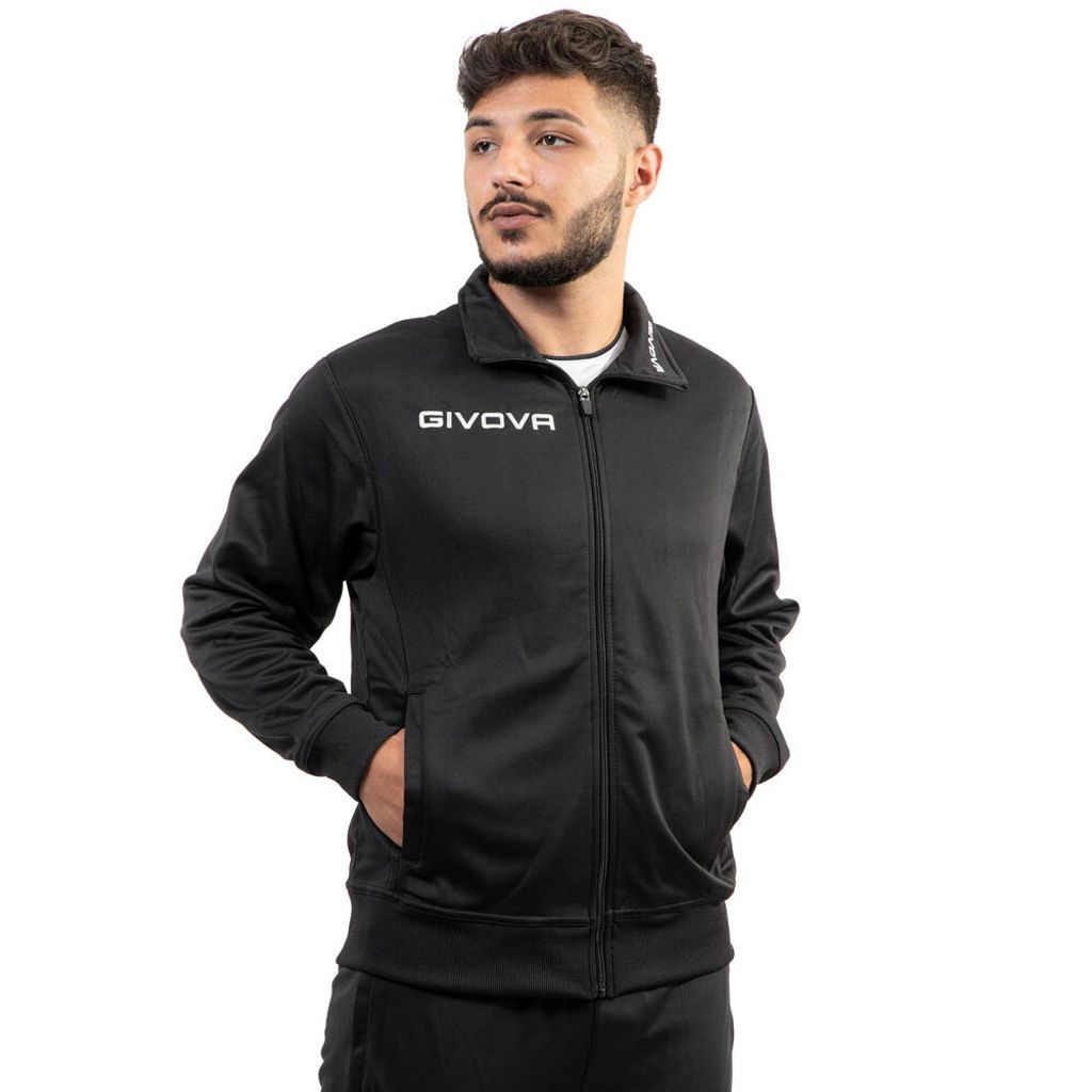 XS NERO|Givova MONO 500 Microfleece Trainingsjacke MA022-0010