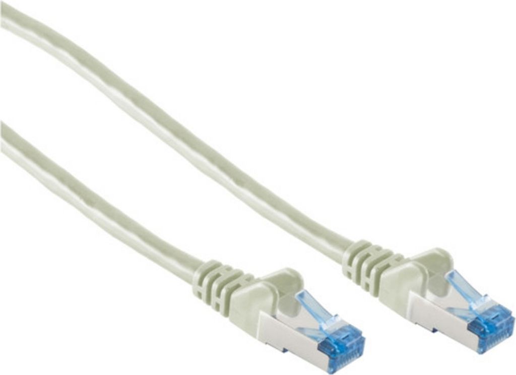kabelbude KB75711-0.502, 0,5 m, Cat6a, S/FTP (S-STP), RJ-45, RJ-45, Grau