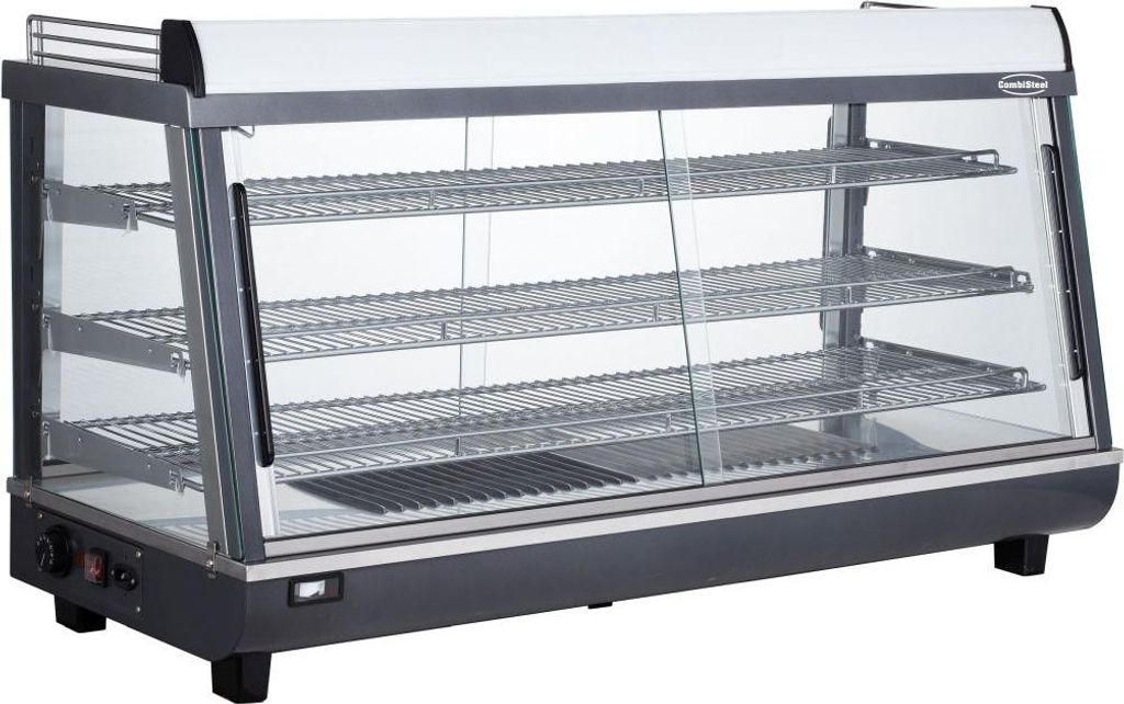 Vyhřívaná vitrína Combisteel 186 litrů - 1,8 kW, LED Obrázek produktu 